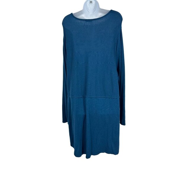 J.Jill Long Sleeve Round Neck Tunic Dress Size 2X - Picture 5 of 10